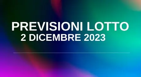 Previsioni per il gioco del lotto